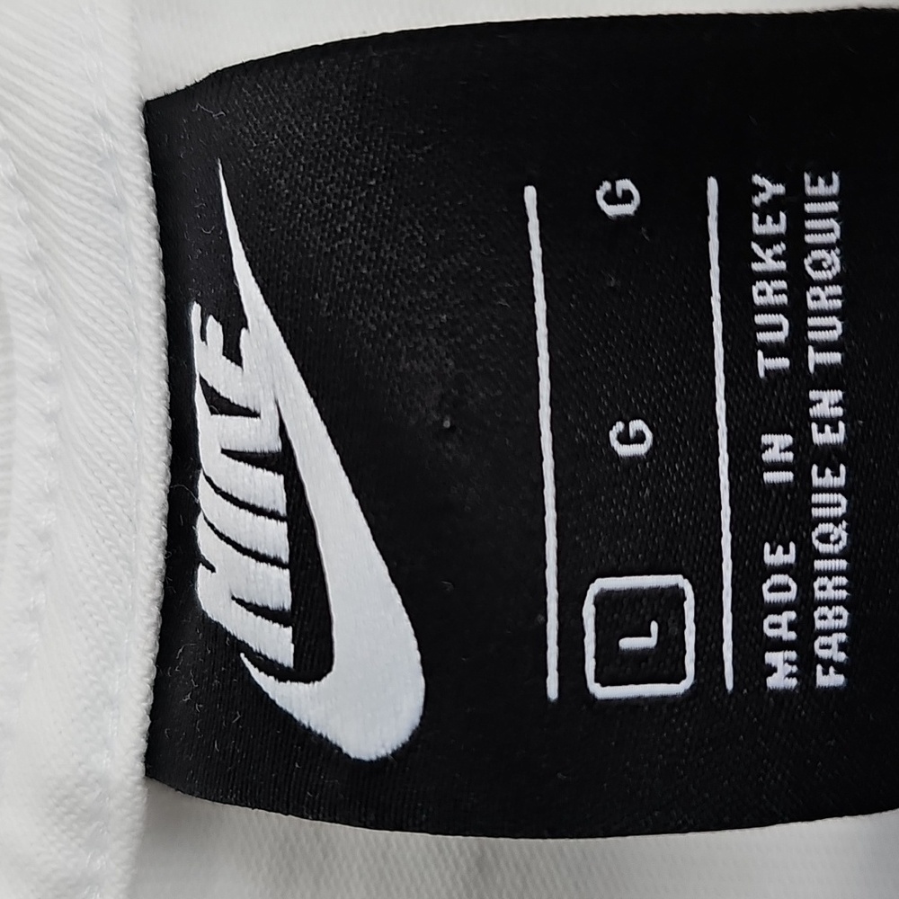 Nike White Long Sleeve Tee with Neon Graphics - Picture 7 of 11